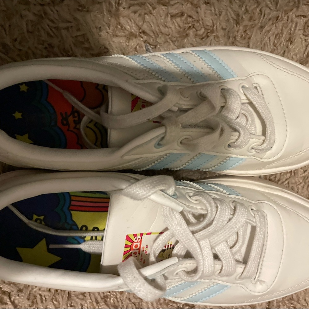 ADIDAS Prime Green Original Bryony White Halo Mint W-women’s 6-EUC